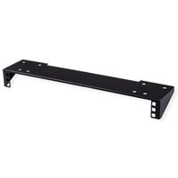 VALUE 19-Zoll-Wand-/Untertischhalterung, 1 HE, schwarz