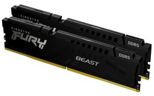 Kingston Technology FURY Beast 64 GB 6400 MT/s DDR5 CL32 DIMM (Kit of 2) Black EXPO