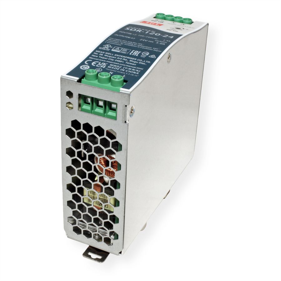 Mean Well SDR-120-24 Hutschienennetzteil 120W 24V DC