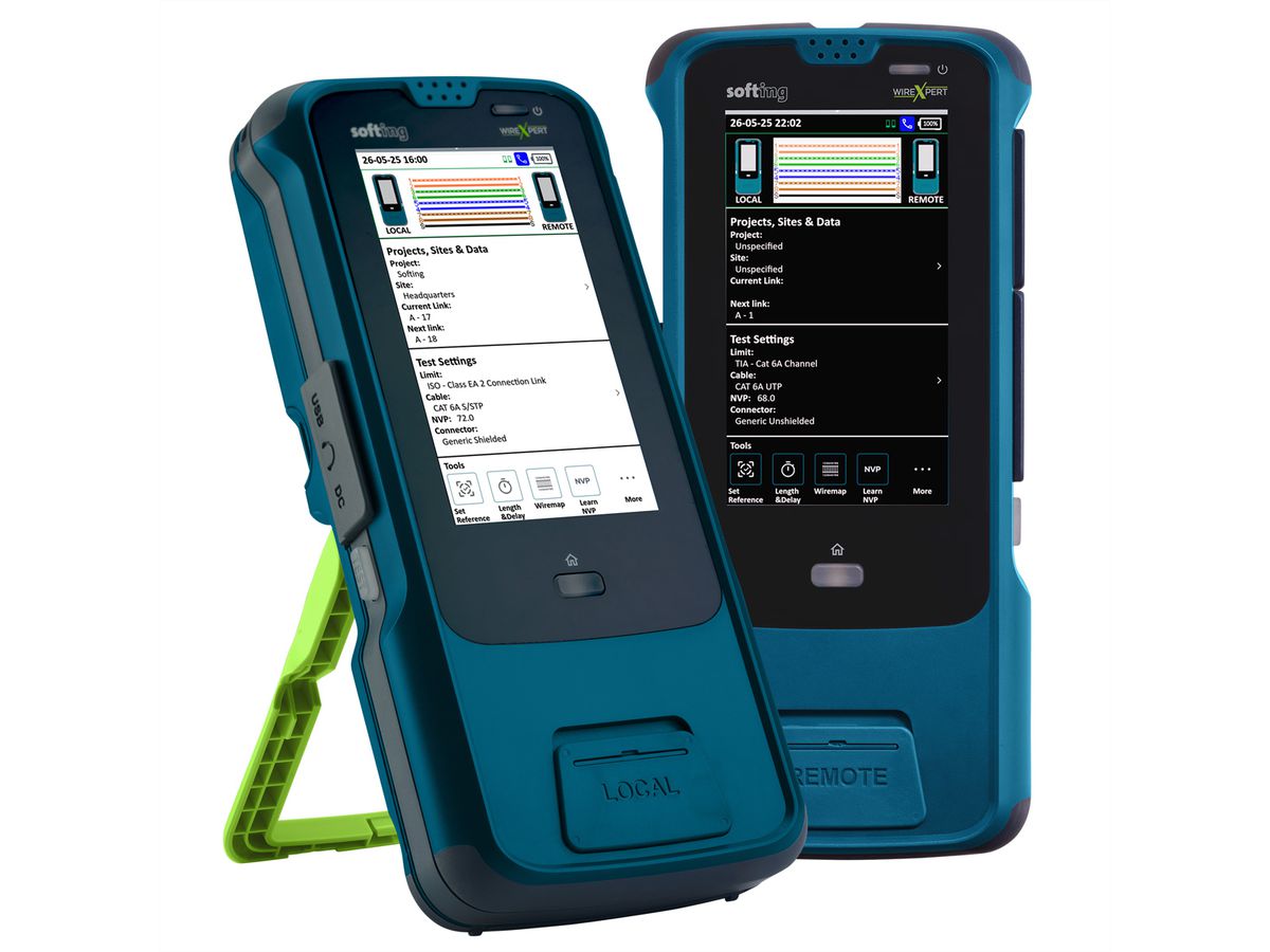 SOFTING WireXpert MP C6A Cable Certifier