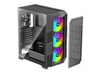 XILENCE Xilent Breeze II ATX PC Case black, X812.ARGB Gaming ATX PC Case schwarz