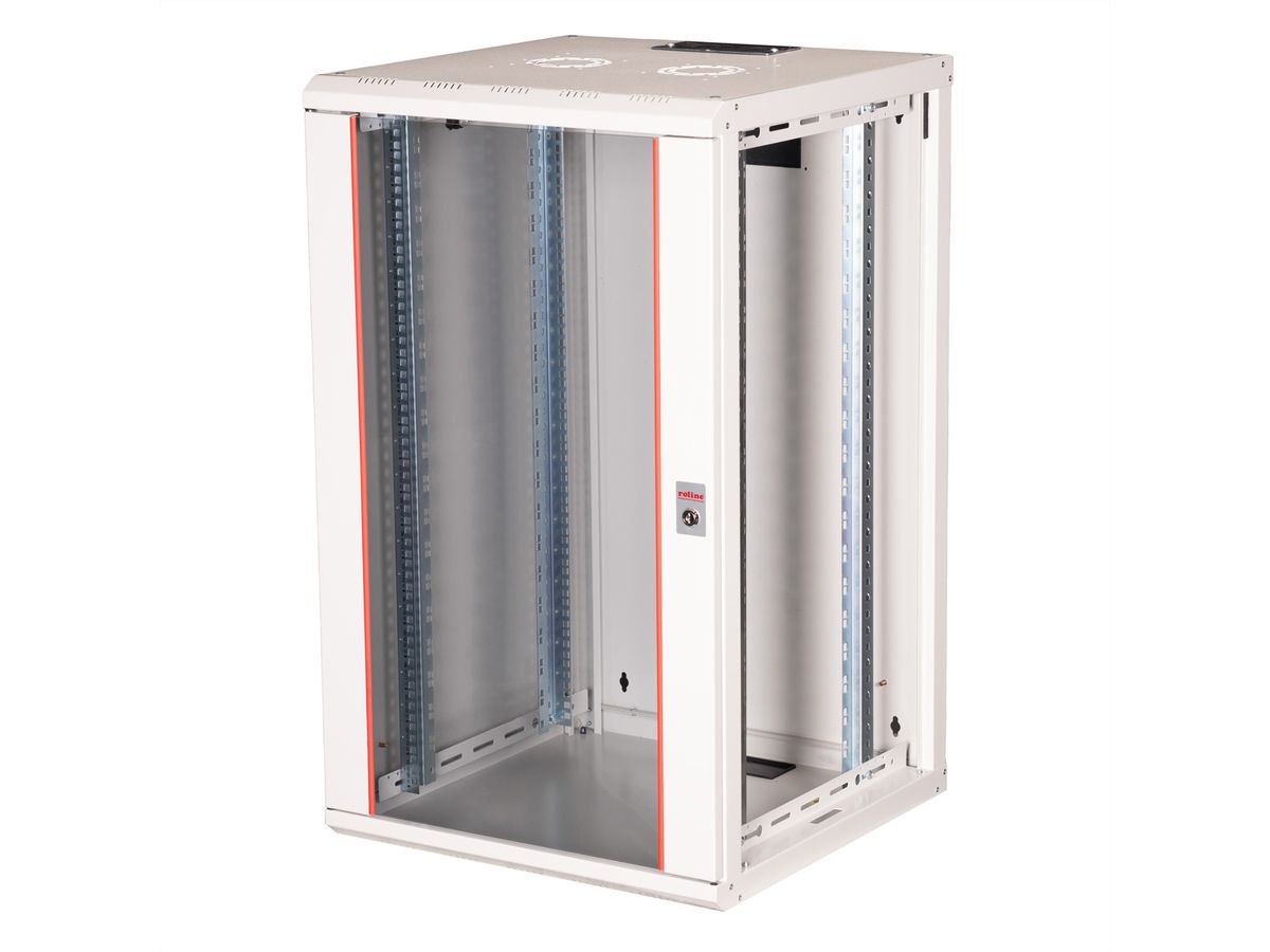 ROLINE 19-Zoll Wandgehäuse Pro 20 HE, 600x600 BxT grau