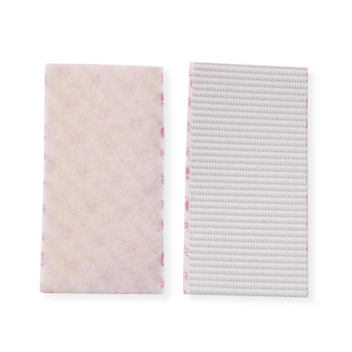 VELCRO® Klettstreifen Extra Stark Selbstklebend, Haken & Flausch 50mm x 100mm x 2 sets Weiß
