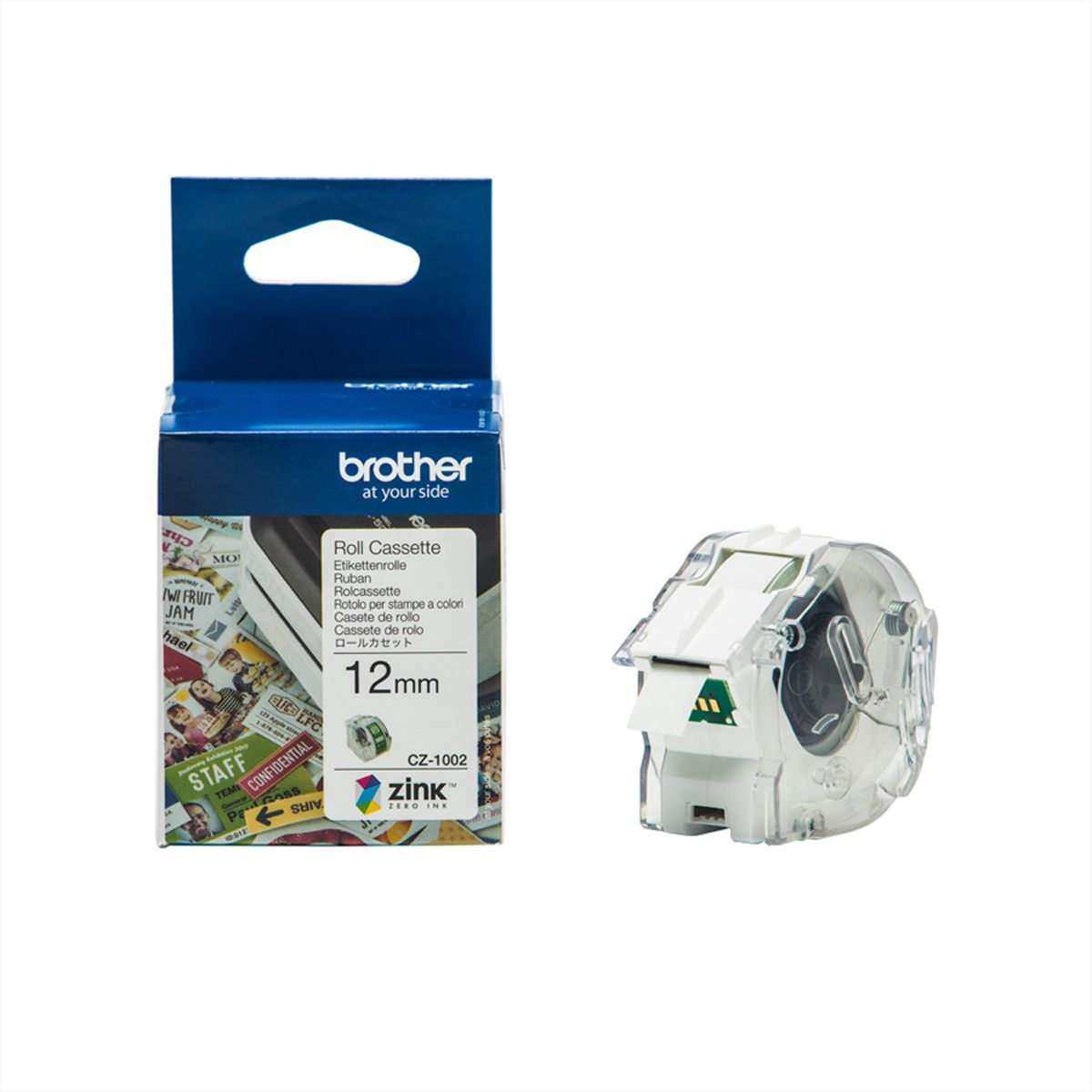 Brother CZ1002 Endlosetiketten 1,2cm