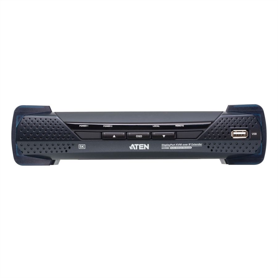 ATEN KX9980R 5K DisplayPort Dual Display KVM over IP Empfänger