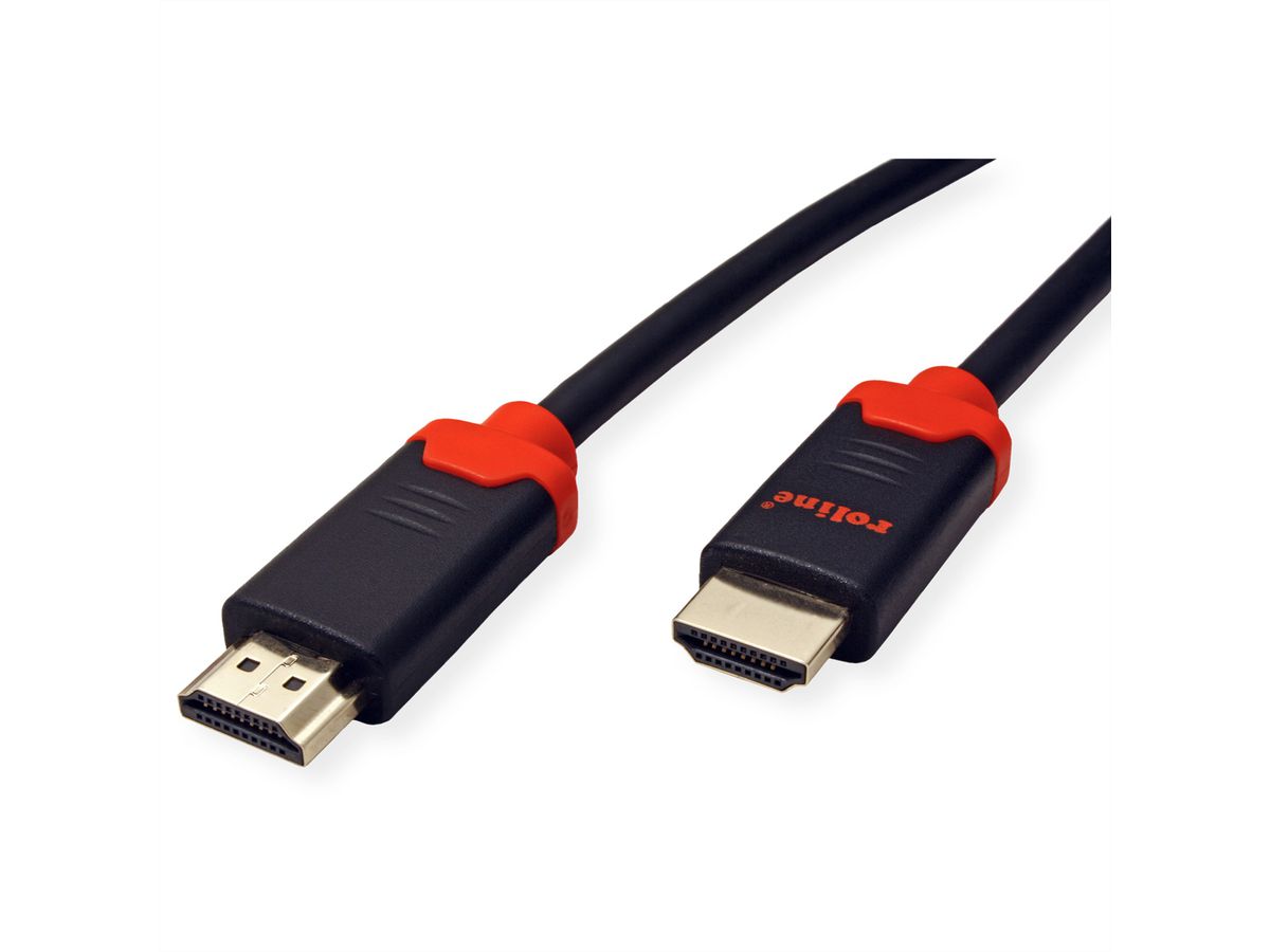 ROLINE 10K HDMI Ultra High Speed Kabel, ST/ST, schwarz, 3 m