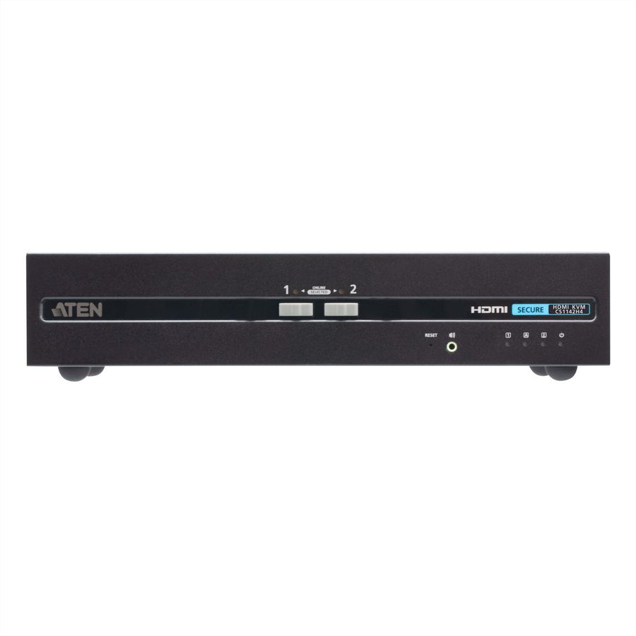 ATEN CS1142H4 2-Port 4K HDMI Dual Display Secure KVM PSD PP V4.0 Compliant)