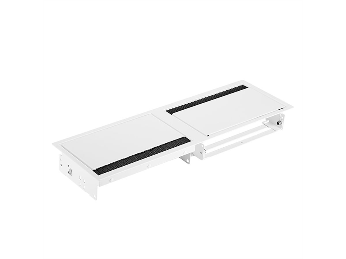 BACHMANN CONI DUO Einbaurahmen 6-fach, 2x 3-fach Rahmen weiss