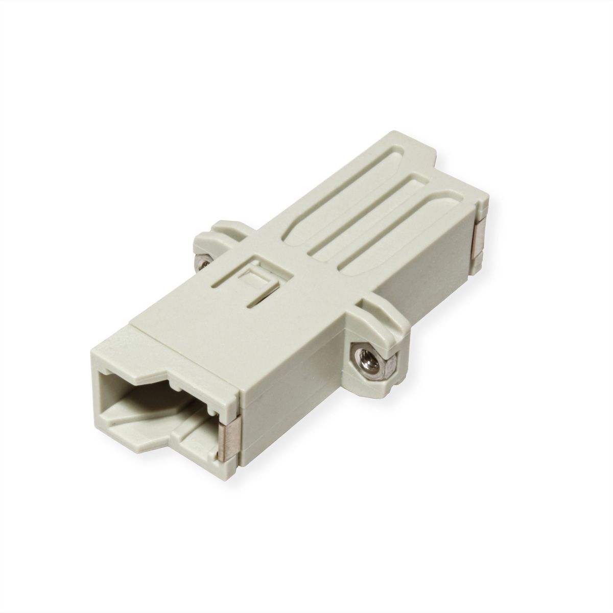ROLINE LWL-Kupplung LSH Simplex, Multimode, beige
