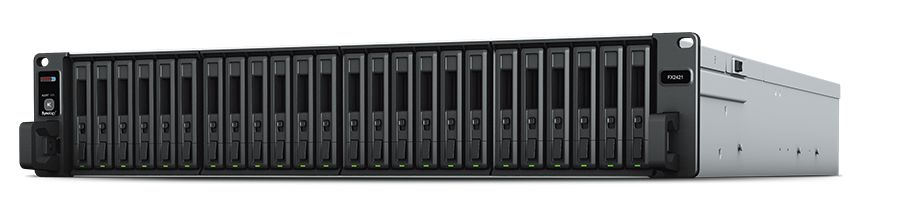 Synology FX2421 Speicherlaufwerksgehäuse HDD / SSD-Gehäuse Schwarz 2.5 Zoll