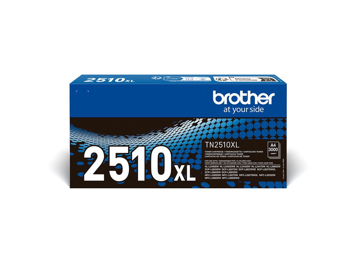 Brother TN-2510XL Tonerkartusche 1 Stück(e) Original Schwarz