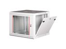 ROLINE 19-Zoll Wandgehäuse Basic Plus 9HE, 600x600 BxT grau