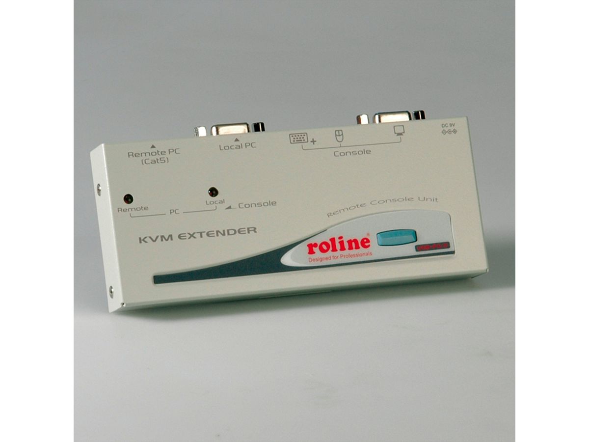 ROLINE Smart KVM Verlängerung über RJ-45, VGA, USB