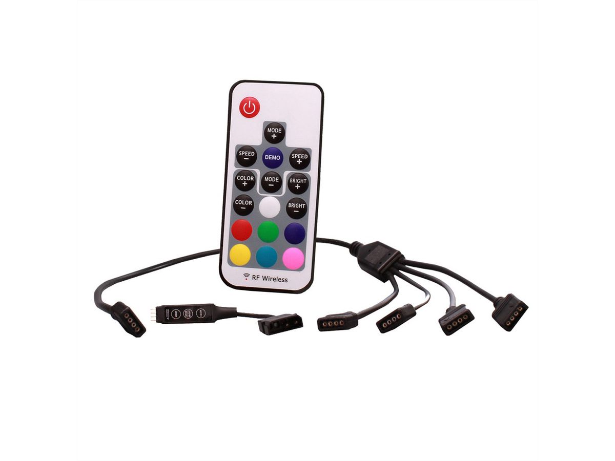 Xilence LQZ.RGB_Set Remote Control, für RGB LED PC Komponenten