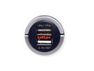 ROLINE USB Charger mit KFZ-Stecker, 2 Port, 15W