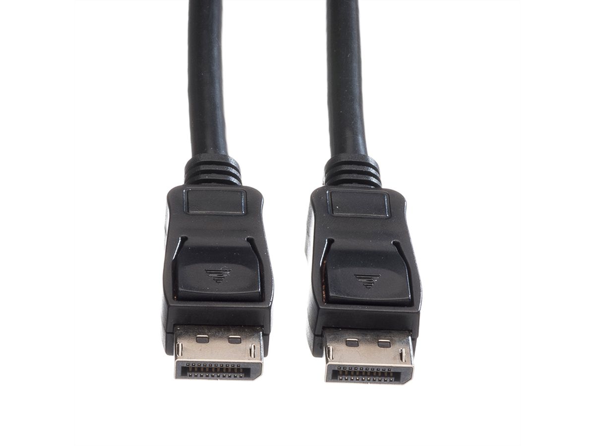 VALUE DisplayPort Kabel, DP ST - ST, schwarz, 10 m
