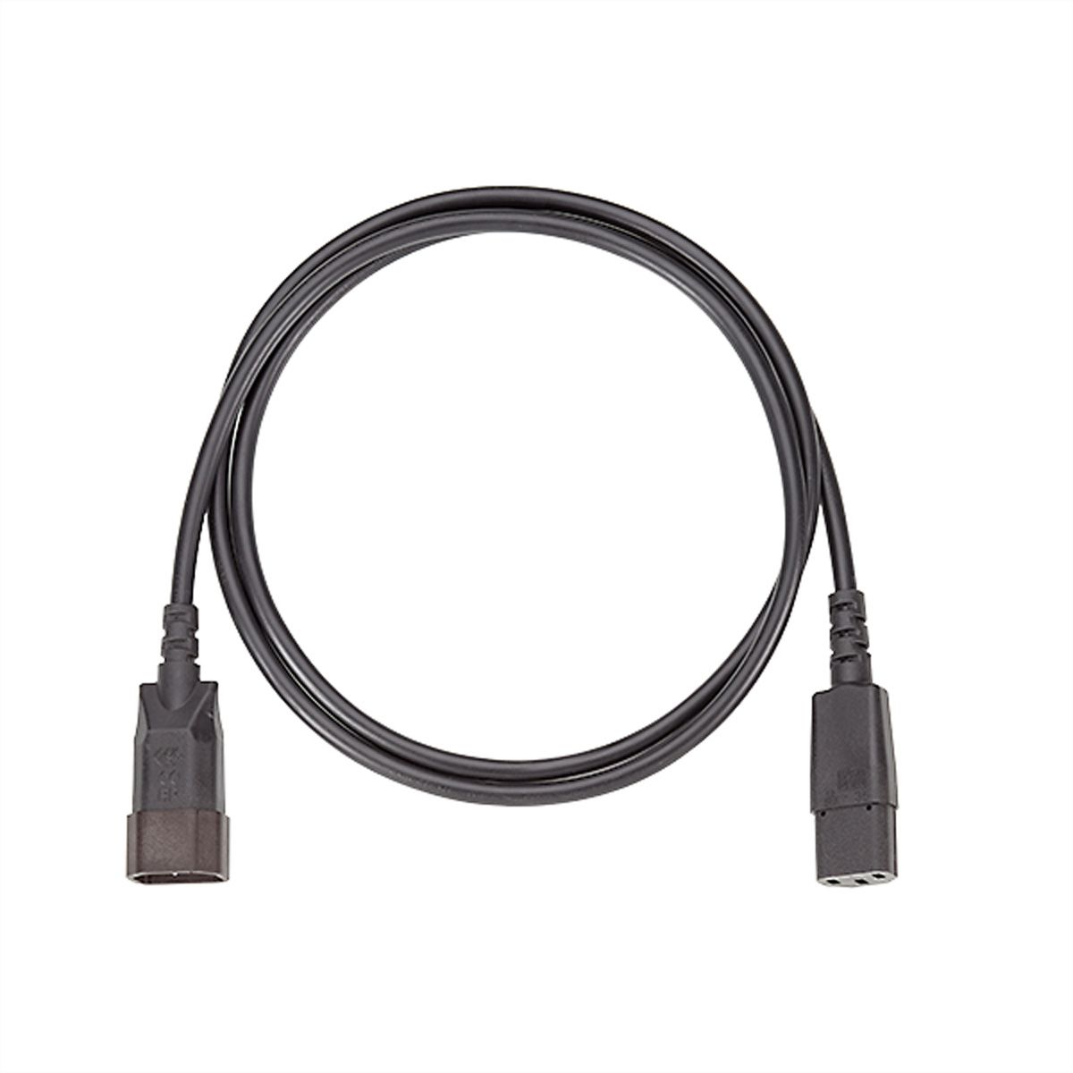 BACHMANN Verlängerung H05VV-F 3G1,0mm², L: 1,5m sw C13/C14