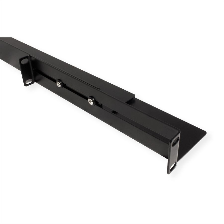 VALUE Gleitschienen, 1 Paar, tiefenvariabel 610-935 mm, schwarz