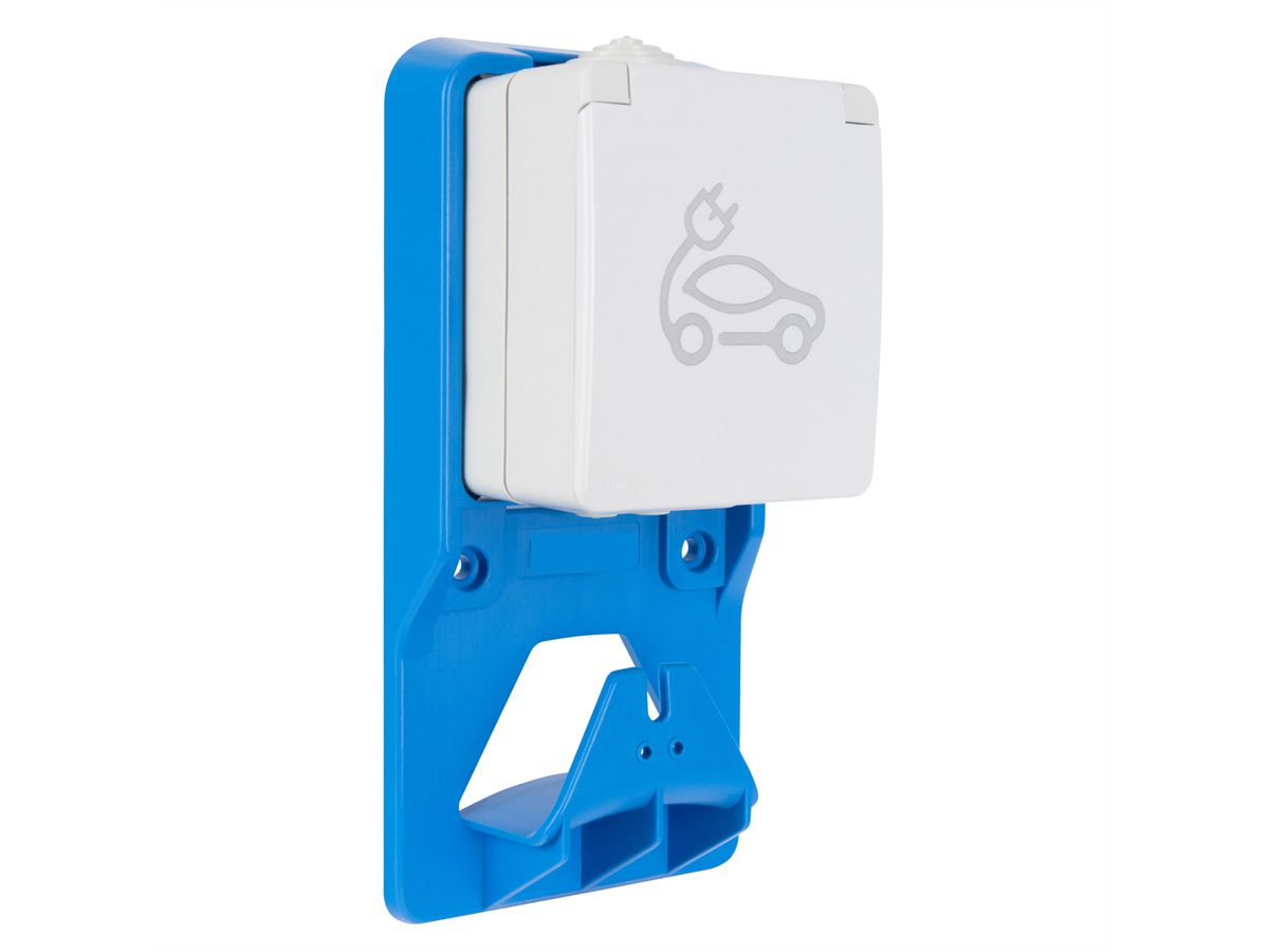 BACHMANN Schutzkontakt-Autoladesteckdose, Aufputz-Variante