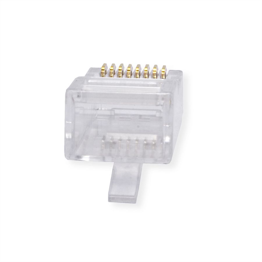 ROLINE Modular Plug ungeschirmt Cat.6A (Class EA), für Massiv-/Litzendraht, 10 St.