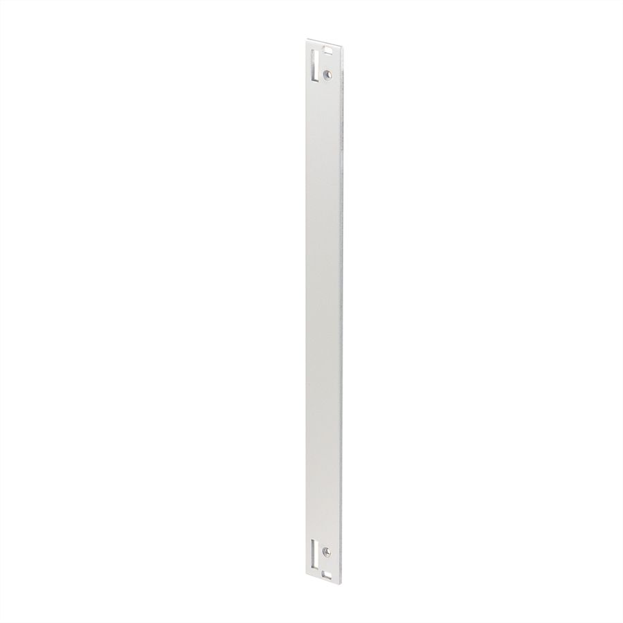 SCHROFF Frontplatte ungeschirmt für Steckbaugruppe mit Aushebegriff in Trapezform - FRONTPLAT.EMC 3HE 12TE EL/CR