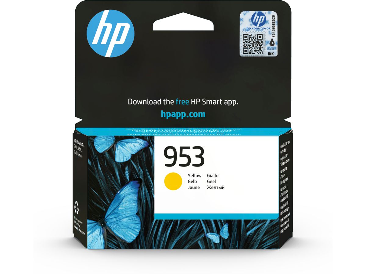 HP 953 Gelb Original Tintenpatrone