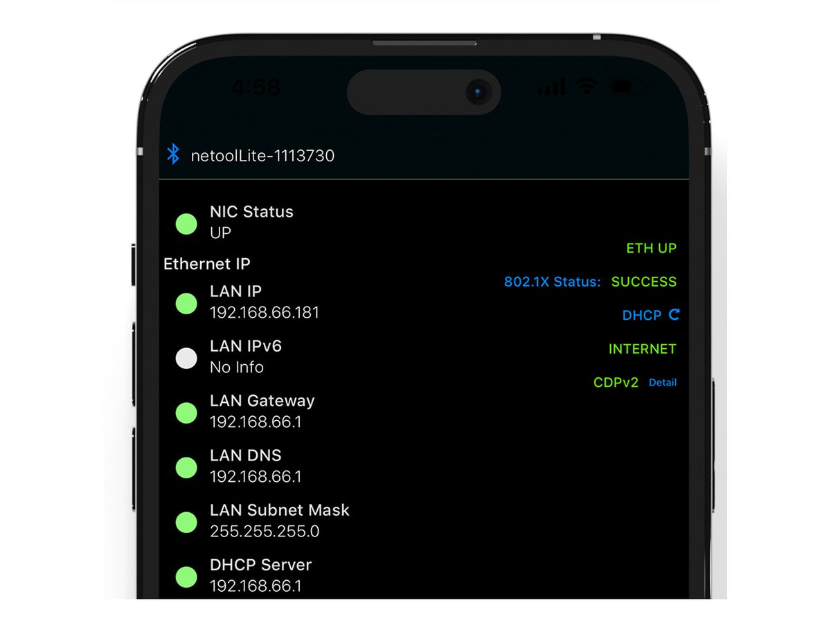 NetPeppers netool.io Pro2, Smarter Netzwerktester