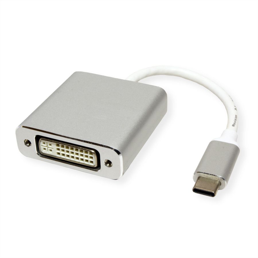 ROLINE Display Adapter USB Typ C - DVI