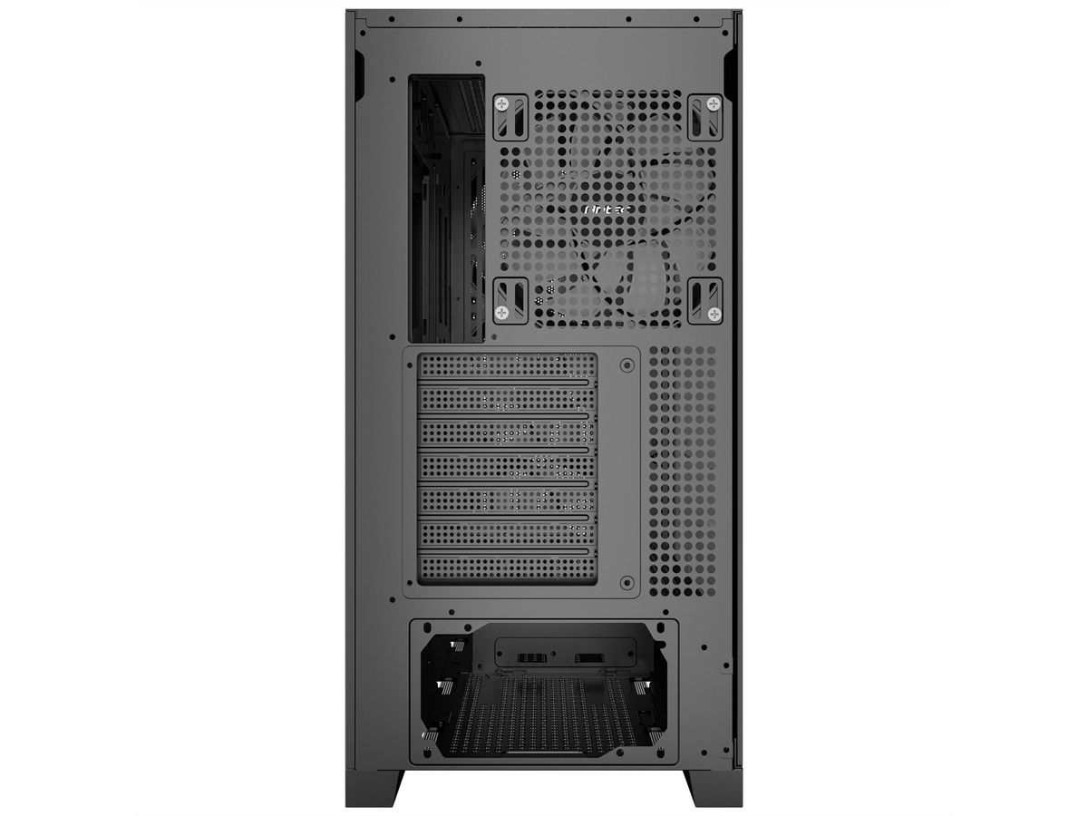 ANTEC AX-1000 ARGB Gaming E-ATX, ATX, Micro-ATX, ITX Mid Tower PC Gehäuse, schwarz