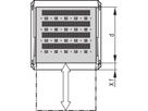 SCHROFF 19"FACHB.TELE.2HE 900T 7021