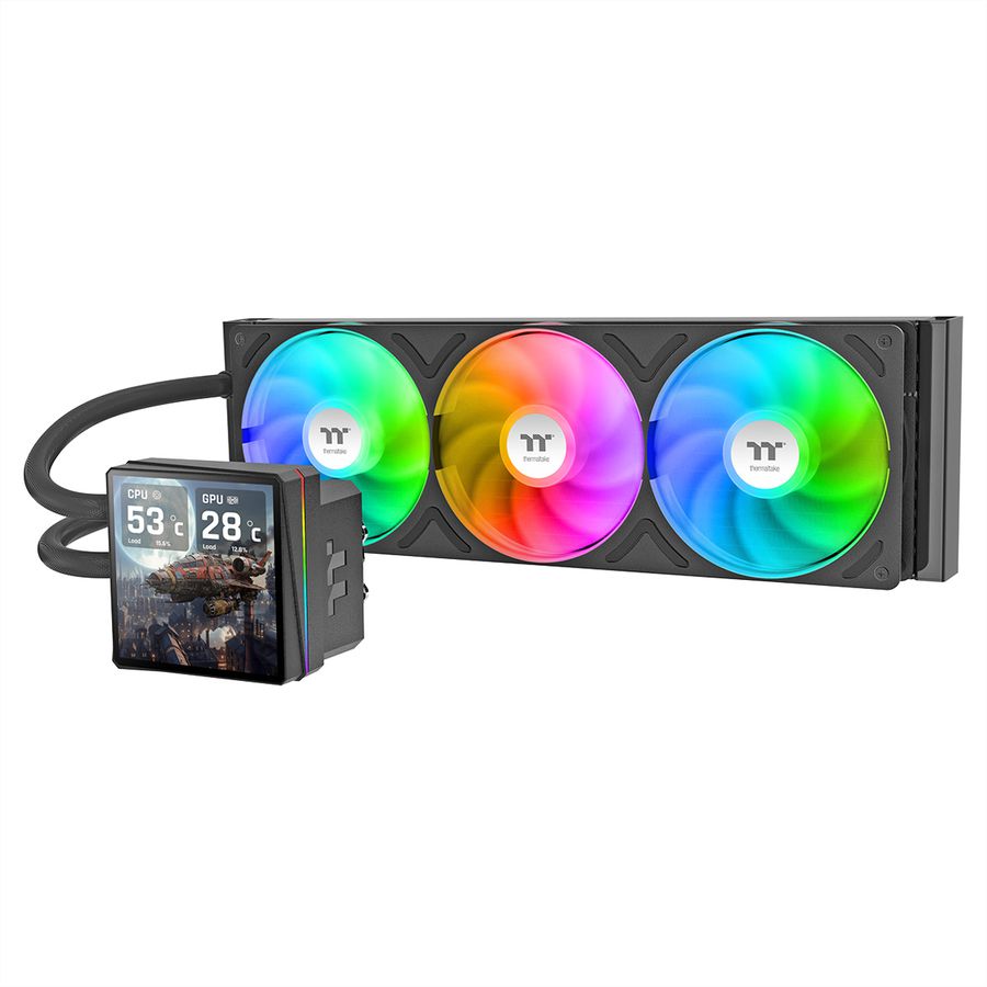 Thermaltake TH360 V3 Ultra ARGB Sync AIO Liquid Cooler, schwarz