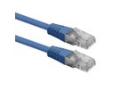 ROLINE Patchkabel Cat.6 (Class E), UTP, PoE, blau, 0,5 m