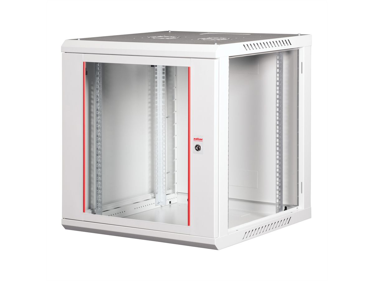 ROLINE 19-Zoll Wandgehäuse Basic Plus 12HE, 600x600 BxT grau
