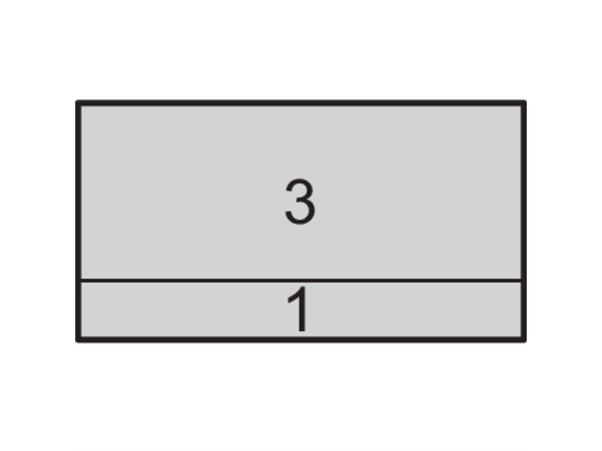 SCHROFF Seitenwände Typ F - SEITENWAND F 4HE 415T