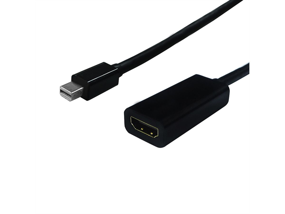 STANDARD Mini DisplayPort-HDMI Adapter, Mini DP ST - HDMI BU
