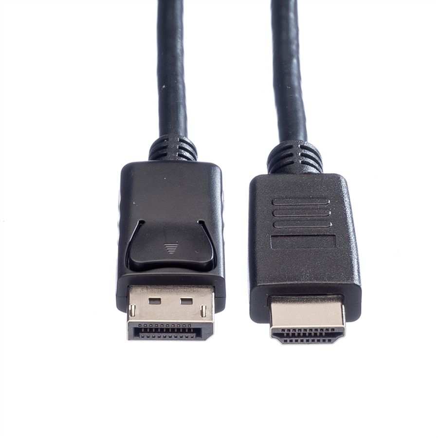 ROLINE DisplayPort Kabel DP - HDTV, ST/ST, schwarz, 1,5 m