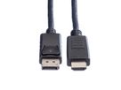 ROLINE DisplayPort Kabel DP - HDTV, ST/ST, schwarz, 1,5 m