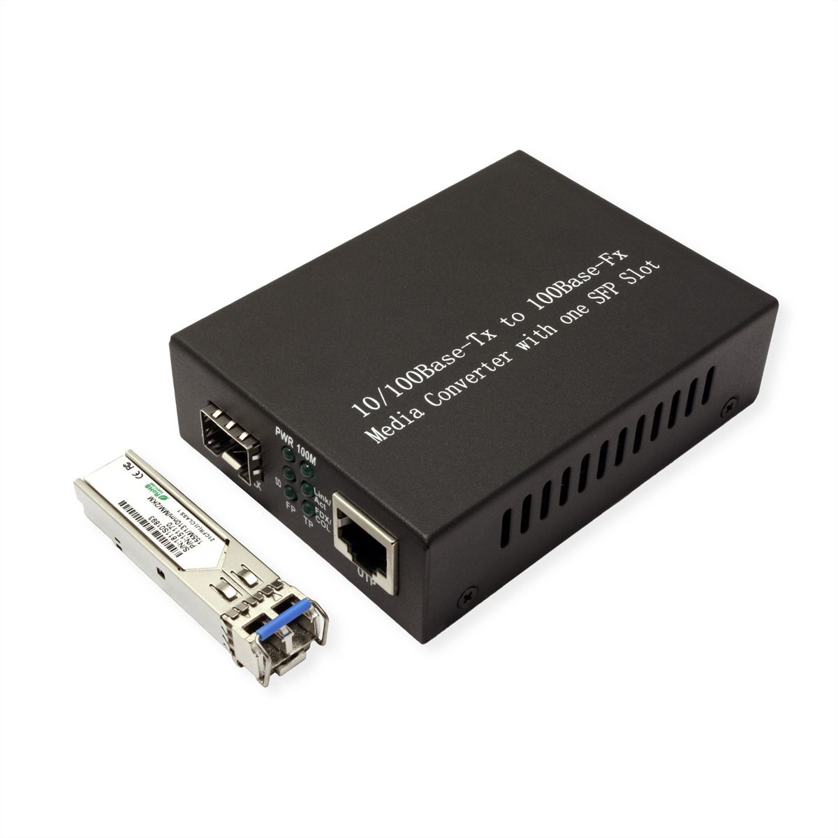 VALUE Fast Ethernet Konverter, RJ-45 - LC (inkl. Mini-GBIC)