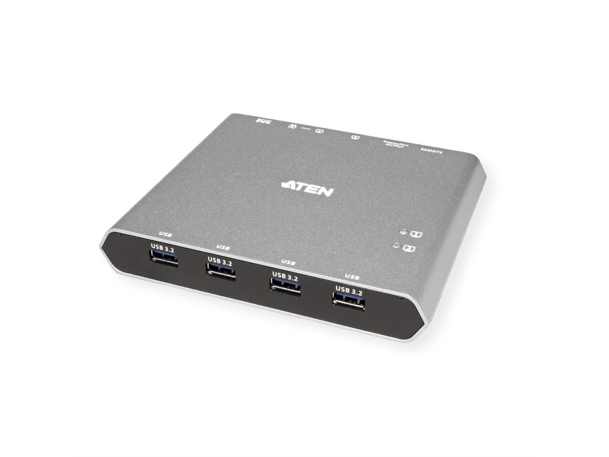 ATEN US3311 2-Port USB-C 4K DisplayPort KVM Dock