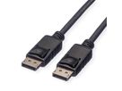 ROLINE DisplayPort Kabel, DP ST - ST, LSOH, schwarz, 1,5 m