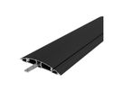 DATAFLEX Addit Kabelschutz, gerade 423, schwarz, 150 cm