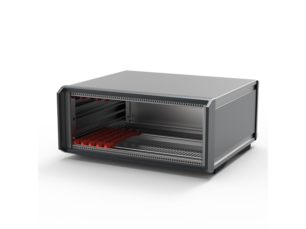 SCHROFF Komplettgehäuse, EMV-geschirmt - PROPAC PRO GEH.3HE 63TE 266T