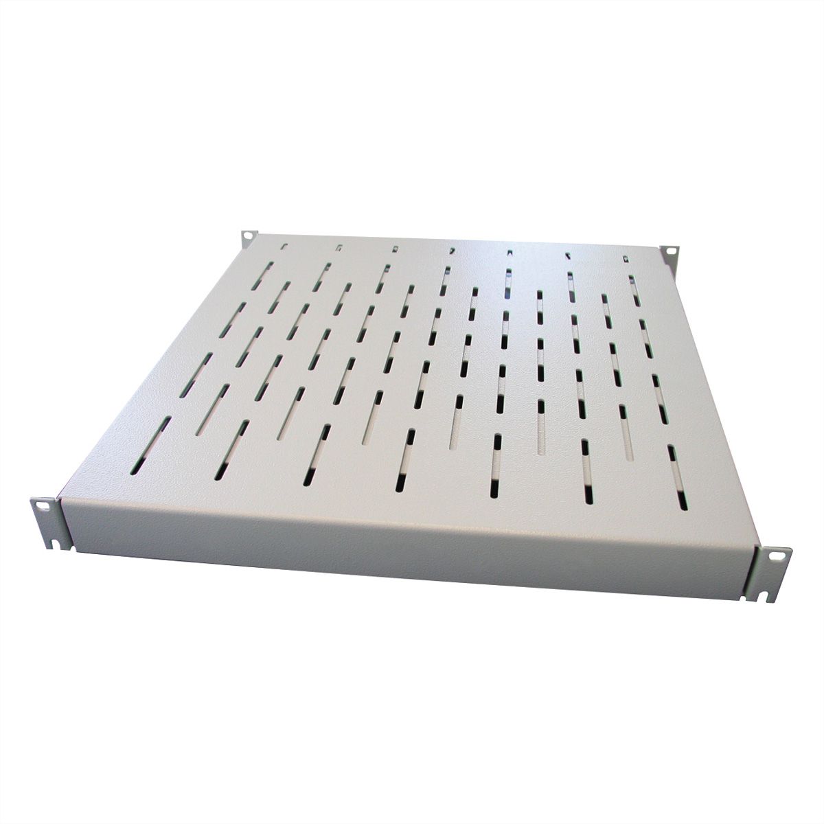 VARIplain 19"-Fachboden 1HE tiefenvariabel, grau
