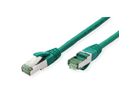 ROLINE RM Patchkabel Kat.6A S/FTP (PiMF), grün, 10 m