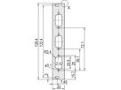 SCHROFF Frontplatten für D-Sub Steckverbinder - TEILFRONTPL.3HE 4TE 3X9 DC