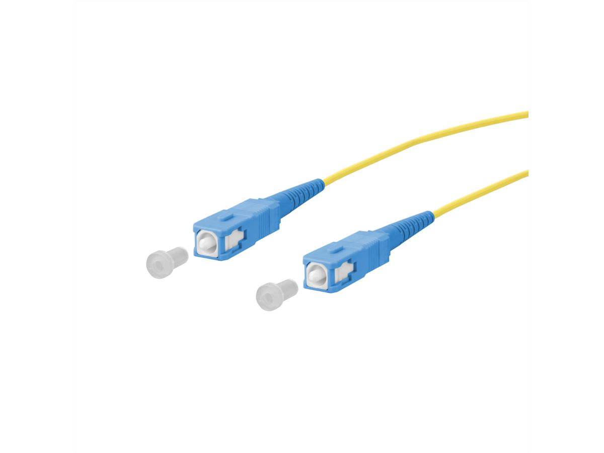 METZ CONNECT OpDAT Patchkabel, SC-S/SC-S OS2, 1 m
