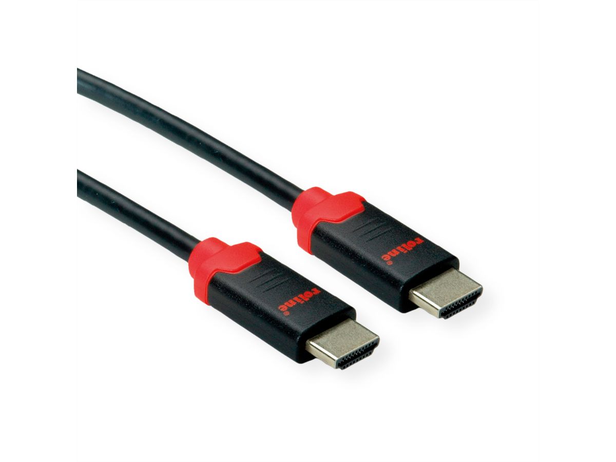 ROLINE 10K HDMI Ultra High Speed Kabel, ST/ST, schwarz, 2 m