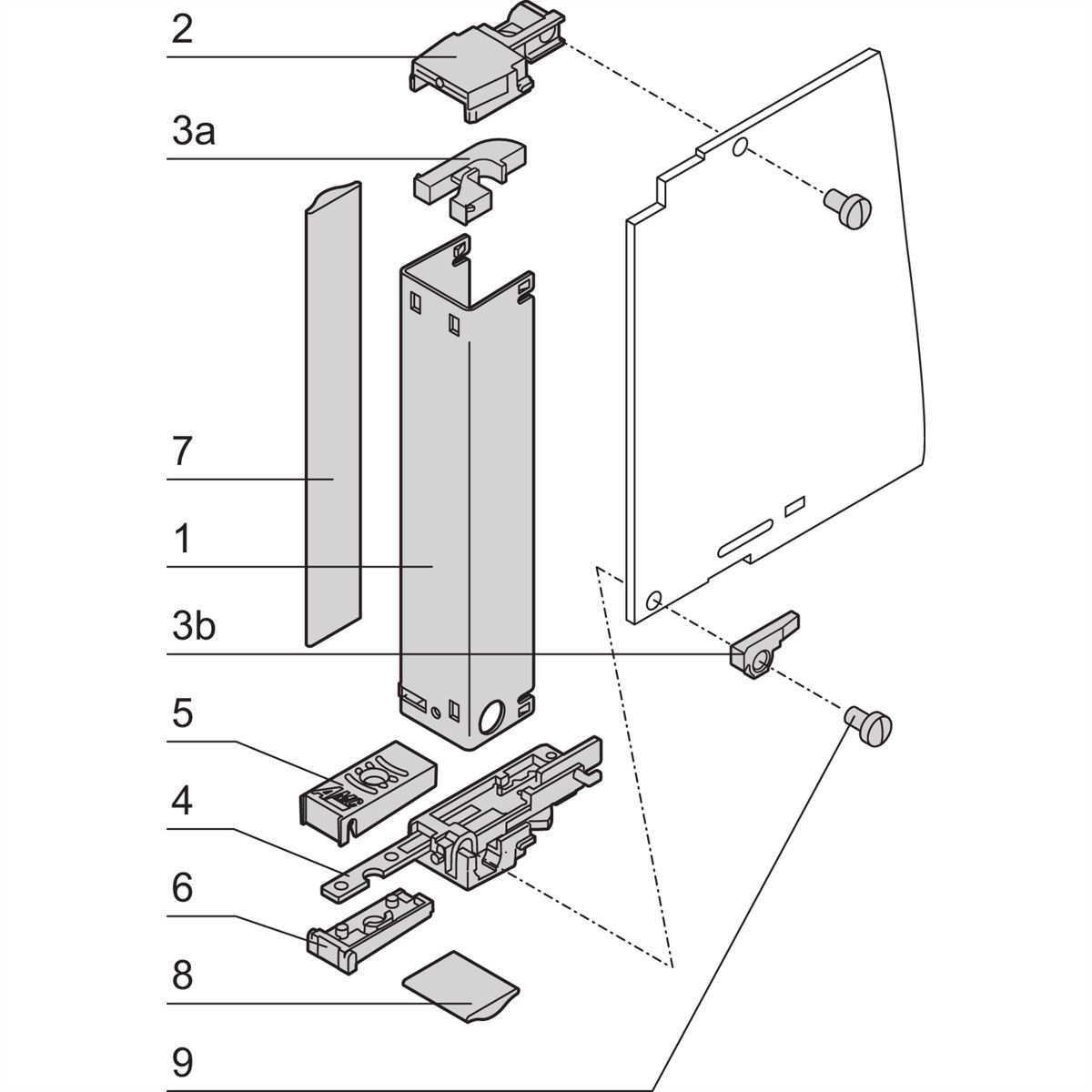 SCHROFF AdvancedMC-Modul-Mechanik in Anlehnung PIGMG AMC.0 R2.0RC1.2 (Al) - AMC MODUL FS S ALU