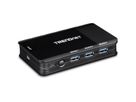 TRENDnet TK-U404 4-Port Sharing Switch 4 PC/1 User USB 3.1