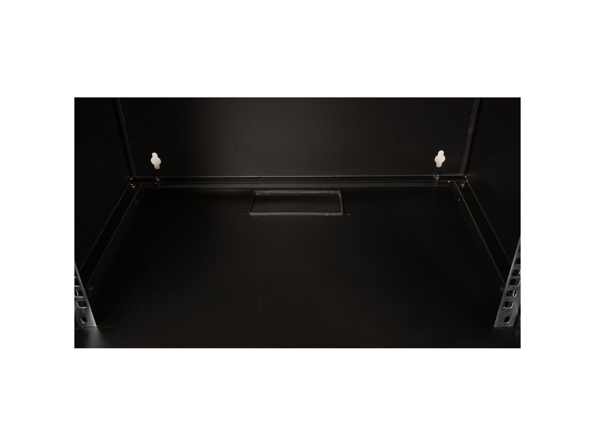 ROLINE 19-Zoll Wandgehäuse Basic 7 HE, 540x400 BxT Bausatz schwarz